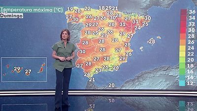 Temperaturas significativamente elevadas para la época en Canarias, Baleares y mitad norte peninsular