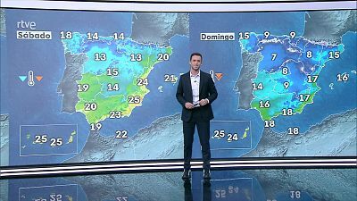 Temperaturas tienden a aumentar en el tercio noroeste peninsular, descensos en el este, sur y Baleares