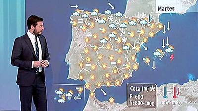 Temporal marítimo en Baleares y vientos fuertes en Aragón y Cataluña
