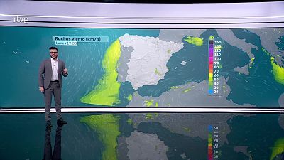Tiempo anticiclónico estable en la mayor parte del país