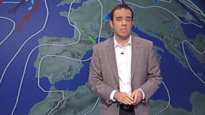 Tiempo nuboso en el norte y lluvias en Cataluña, Pirineos y Cantábrico