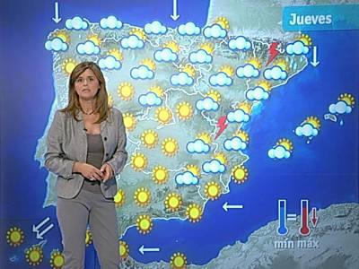Tormentas en Cataluña y Comunidad Valenciana y temperaturas en ligero descenso - 11/08/10