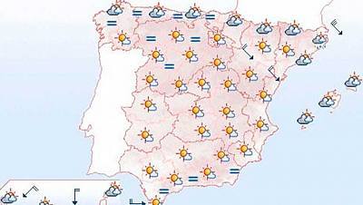 Tormentas en el Cantábrico, Castilla y León, alto Ebro y Pirineos