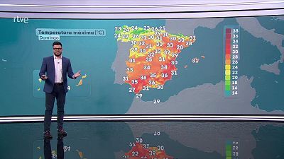Tormentas y chubascos localmente fuertes en el entorno del alto Ebro-Cantábrico oriental
