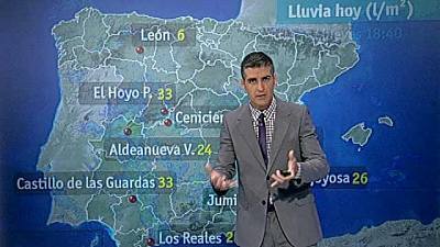 Un total de 25 provincias estarán en Viernes Santo en alerta por lluvias o fenómenos costeros