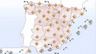 Viento fuerte en áreas del nordeste peninsular y Baleares