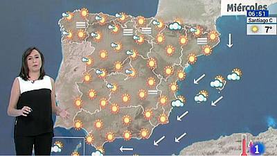 Viento fuerte en Baleares, litoral sur de Levante, el Estrecho y Melilla