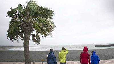 Viento fuerte en Canarias, Cataluña y Baleares