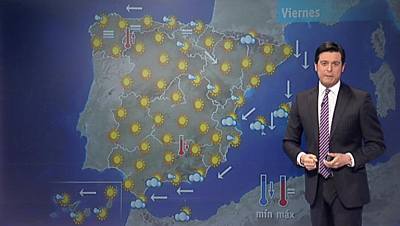 Viento fuerte en Cataluña y Baleares, y nubosidad en el norte