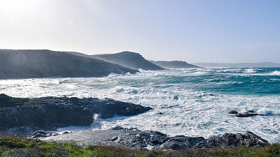 Viento fuerte en el litoral oeste de Galicia y con intervalos en el interior del área cantábrica