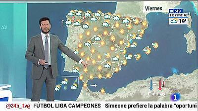 Viento fuerte en el litoral sudeste y chubascos en Galicia y Asturias