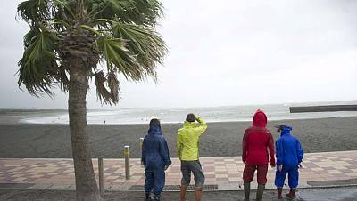 Viento fuerte en el nordeste, con rachas de muy fuerte en Canarias