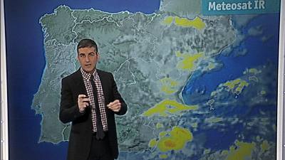 Viento fuerte en el sureste, Estrecho, Melilla y sistema central