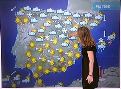 Viento fuerte en el Valle del Ebro, Ampurdán y este de Baleares y Canarias
