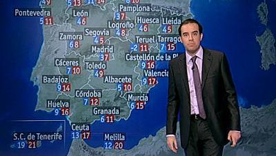 Viento fuerte en la costa gallega y lluvias en el Cantábrico y Pirineos