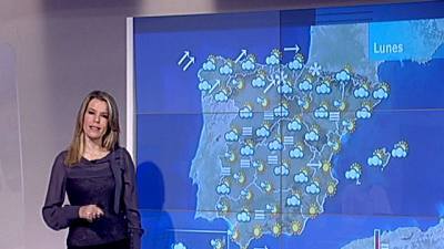 Viento fuerte en la costa gallega y lluvias en Galicia, Cantábrico y Pirineos