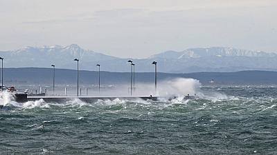 Vientos fuertes en el litoral norte, Gerona, Baleares y Alborán