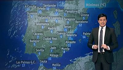 Vientos fuertes en Galicia y el Cantábrico