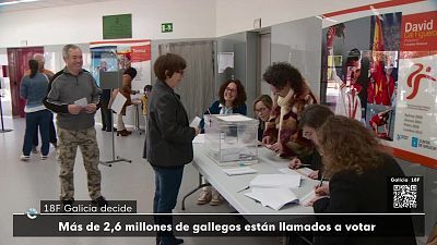 Avance Informativo 14 horas - 18F Galicia decide