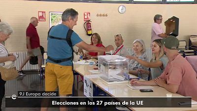 Avance informativo 14h - 9J, Europa decide