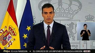 Especial informativo - Comparecencia del presidente del gobierno, Pedro Sánchez - 23/10/20