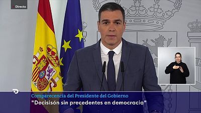 Especial informativo - Comparecencia del Presidente del Gobierno