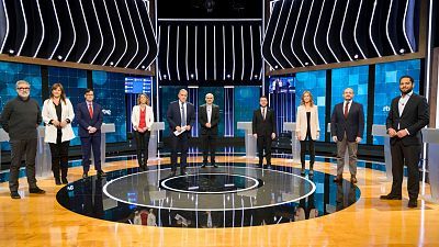 Especial informativo - Elecciones en Cataluña: Debate a nueve candidatos