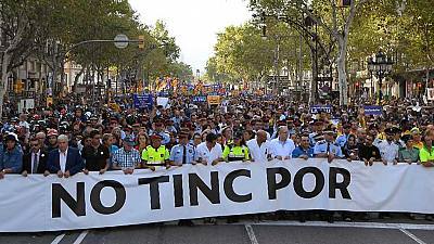 Especial informativo - Manifestación contra el terrorismo desde Barcelona