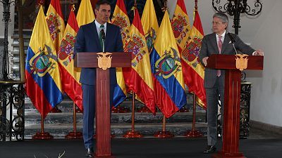 Especial informativo - Visita oficial de Pedro Sánchez a Ecuador - 25/08/22