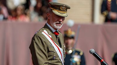 Felipe VI, a la princesa Leonor tras su jura de bandera: 