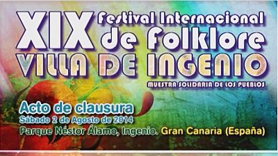 Festival Internacional de Folklore Villa de Ingenio 2014