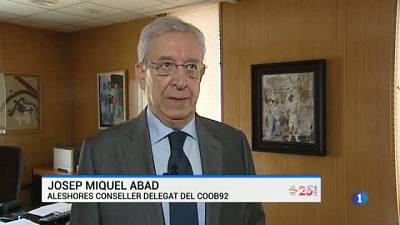 25 anys de Barcelona 92 - Entrevista a Josep Miquel Abad, conseller delegat del COOB dels JJOO Barcelona'92