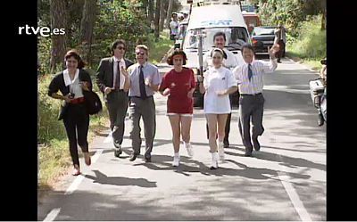 Arxiu TVE Catalunya - Voluntaris de la torxa olímpica