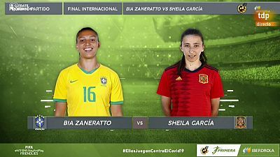 e-games - Gamher Fútbol Torneo Femenino FIFA 20 - Final Internacional: España - Brasil