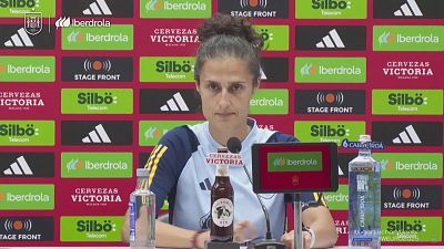 Fútbol - Rueda de prensa Montse Tomé, Seleccionadora Nacional Absoluta 14/07/24