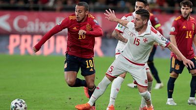 Fútbol - UEFA. Clasificación Eurocopa 2020: España - Malta