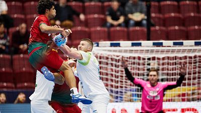 Balonmano - Campeonato de Europa Masculino: Portugal - Eslovenia