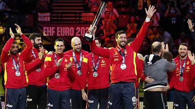 Balonmano - Campeonato de Europa masculino. Postpartido Suecia-España
