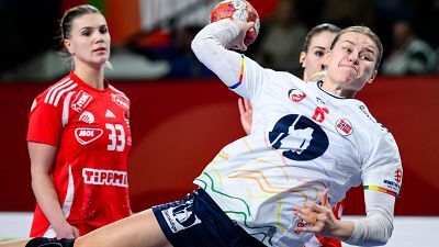 Balonmano - Campeonato de Europa Femenino. 1ª Semifinal: Hungría - Noruega