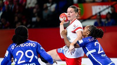 Balonmano - Campeonato de Europa Femenino. 2ª Semifinal: Francia - Dinamarca