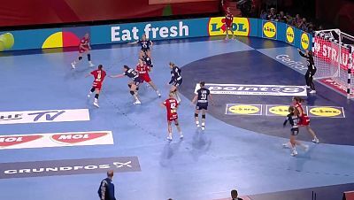 Balonmano - Campeonato de Europa Femenino.  Final: Dinamarca - Noruega