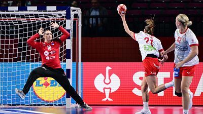 Balonmano - Campeonato de Europa Femenino. Main Round Dinamarca - Eslovenia