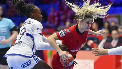 Balonmano - Campeonato de Europa Femenino. Main Round Francia - Montenegro