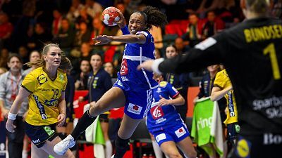 Balonmano - Campeonato de Europa Femenino. Main Round Suecia - Francia