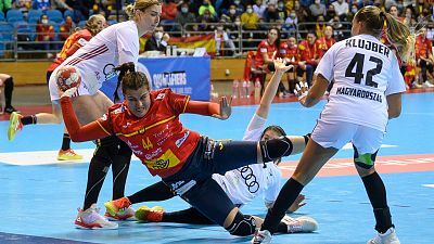 Balonmano - Clasificación Campeonato de Europa Femenino: España - Hungría