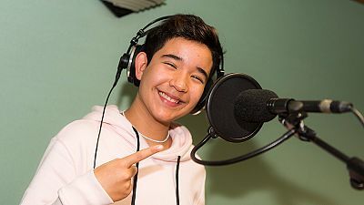 Eurovisión Junior 2021 - Levi Díaz graba 