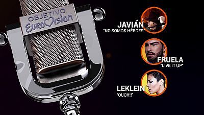 #Eurocasting de RTVE.es: Leklein, Fruela y Javián participan este jueves en la final de la fase web