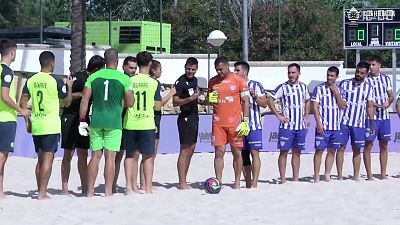 Copa RFEF Masculina. Final: CD enPie Málaga Fútbol Playa – Roses Platja