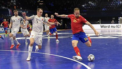 Campeonato de Europa. 1/4 final: España - Eslovaquia