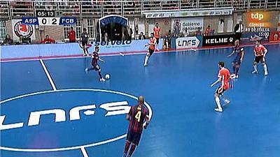 Liga nacional Play-Off 1/4 final. 1er partido: Aspil Ribera de Navarra - FC Barcelona